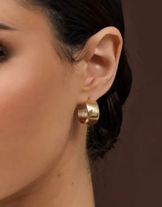 Half hoop earrings