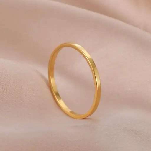 Stainless Steel Minimalist Rings for Women