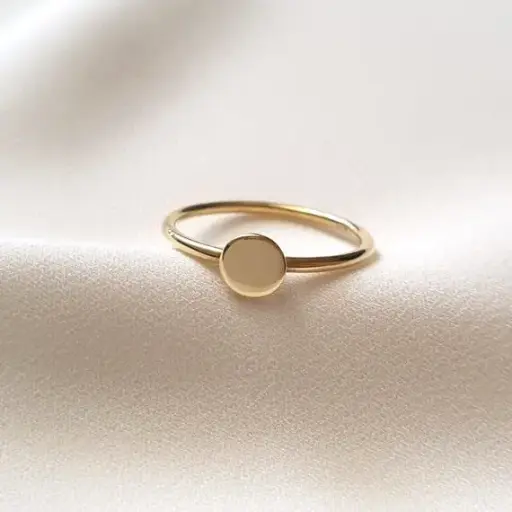 Minimalist Gold Filled Slim Band Ring