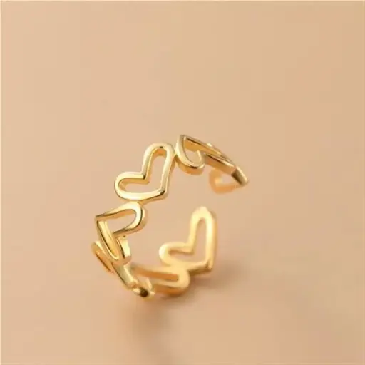 Simple Hollow Heart Ring