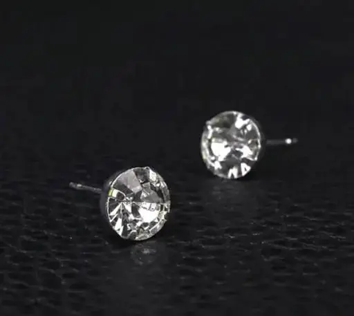 Alloy sterling silver stud