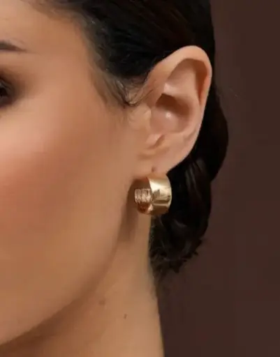 Half hoop earrings